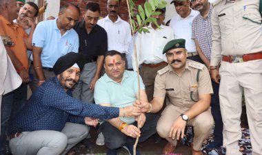 रेणुका जी विधानसभा क्षेत्र में पांच हजार पौधे किए जाएँगे रोपित- विनय कुमार