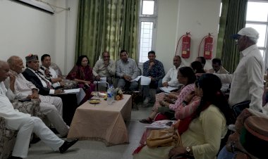 स्वास्थ्य मंत्री ने की नागरिक अस्पताल सायरी की रोगी कल्याण समिति की बैठक की अध्यक्षता