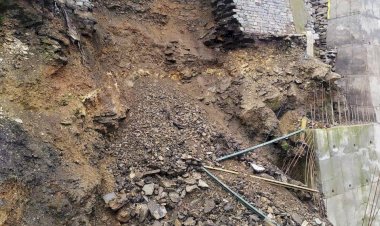 गुरुद्वारा के समीप हुए भूस्खलन की जल्द से जल्द की जाए मरम्मत - अनुपम कश्यप