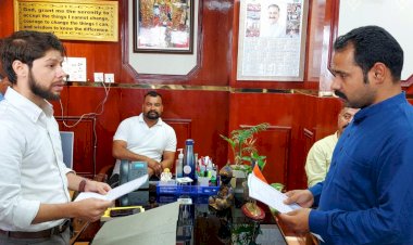 सुमित कुमार ने ली बीडीसी उपाध्यक्ष पद की शपथ