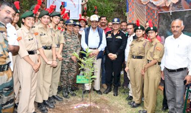 वृक्षारोपण को आदत में शुमार करें, राष्ट्र निर्माण में पर्यावरण संरक्षण की महत्वपूर्ण भूमिका- डॉ. शांडिल
