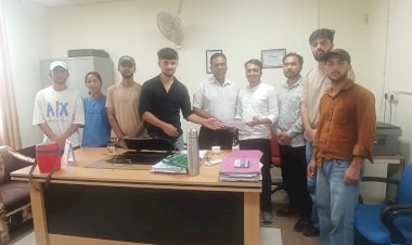 एनएसयूआई ने मेडिकल कॉलेज में हो रही समस्याओ को लेकर सौंपा मांग पत्र 