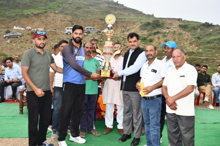 खेल प्रतियोगिताएं युवाओं को नशे से दूर रखने में निभाती है महत्वपूर्ण भूमिका- संजय अवस्थी