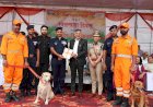 उत्कृष्ट सेवाओं के लिए सम्मानित किया अधिकारी, कर्मचारी व स्वयंसेवी