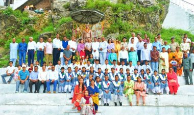 पैतृक गृह चन्हालग में धूमधाम से मनाई गयी डॉ परमार की 118वीं जयंती 