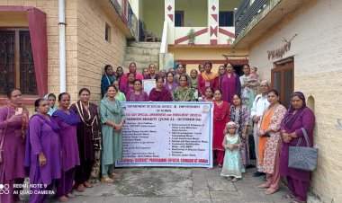 बरोग बनेड़ी में  जिला स्तरीय लिंग संवेदनशीलता सप्ताह का आयोजन