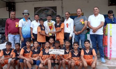 राम चंद्र पठानिया ने किया अंडर-14 खेलों का समापन