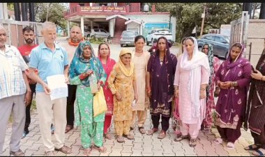 पीने के पानी की समस्या को लेकर डीसी से मिला प्रतिनिधिमंडल, ग्रामीणों ने कुएं का गंदा पानी सप्लाई करने के लगाए आरोप,