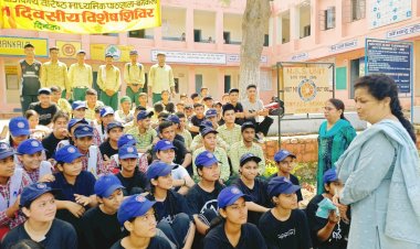 राजकीय वरिष्ठ माध्यमिक विद्यालय बनकला में  एक दिवसीय एनएसएस शिविर का आयोजन किया गया