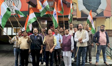 हर घर तिरंगा अभियान, बिंदल ने किया शुभारम्भ