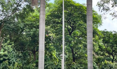 अण्डमान निकोबार द्वीप समूह  भवन नई दिल्ली में स्पैशल रेजिडेंट कमिश्नर कुलदीप सिंह ठाकुर ने राष्ट्रीय ध्वज फहराया