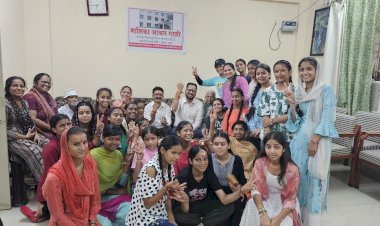 प्रशासन ने गरली बालिक आश्रम की बेटियों संग मनाया रक्षा बंधन का पर्व