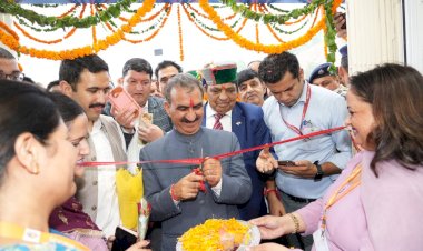 मुख्यमंत्री ने 23.20 करोड़ रुपये लागत की आठ विकासात्मक परियोजनाओं का उद्घाटन और शिलान्यास किया