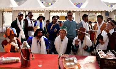 ला-दारचा मेले में महकी प्राकृतिक एवं पारंपरिक उत्पादों की खुशबू