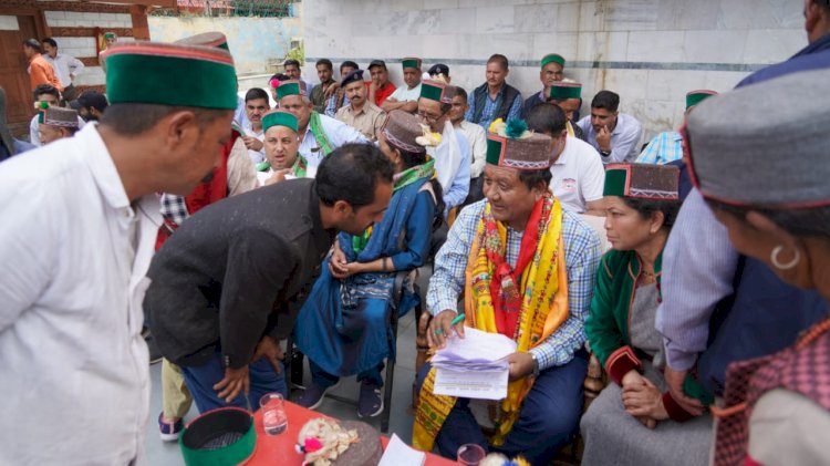 वर्तमान प्रदेश सरकार जनजातीय क्षेत्रों के हर वर्ग के कल्याण और समावेशी विकास के प्रति वचनबद्ध - जगत सिंह नेगी