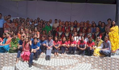 पी.एम.श्री केन्द्रीय विद्यालय हमीरपुर में शिक्षक दिवस के उपलक्ष्य  पर रमन सदन रहा विजेता