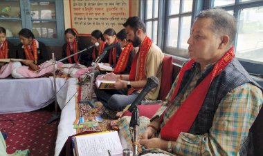 आर्य समाज के वार्षिक उत्सव पर सामवेद पारायण महायज्ञ प्रारंभ