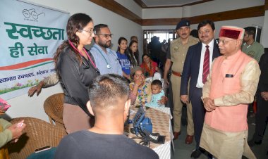 राज्यपाल ने फागू में स्वच्छता ही सेवा पखवाड़ा में भाग लिया