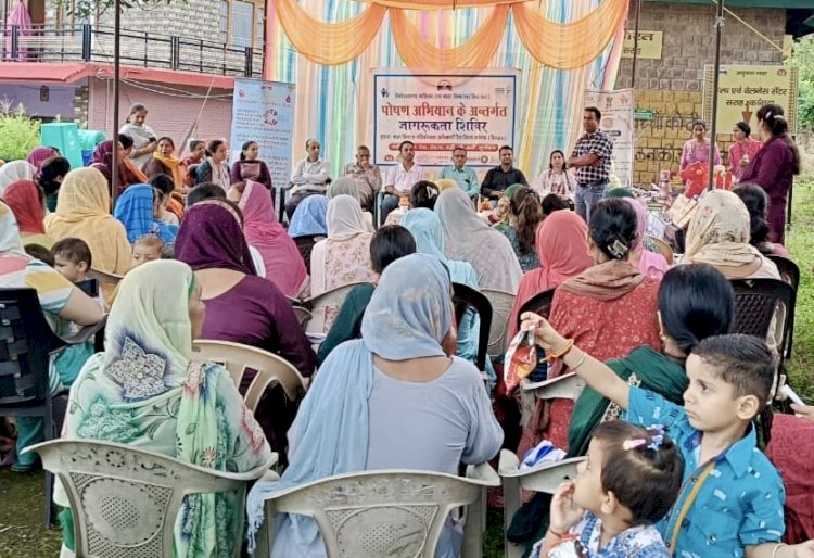 सही पोषण को बनाए प्राथमिकता, स्वस्थ शरीर और मन के लिए जरूरी स्वस्थ आहार,: डीपीओ