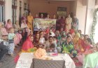 दुगनेड़ी में 15 बच्चियों का जन्मदिन मनाया, गर्भवती महिलाओं की गोद भराई की