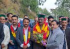 विधायक कुलदीप सिंह राठौर ने कुमारसैन में किया तीन सड़कों का भूमि पूजन