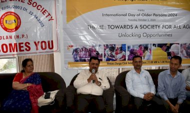 अंतरराष्ट्रीय वृद्धजन दिवस आयोजित