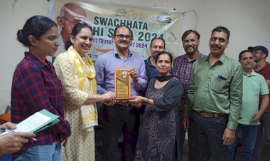 रैलियों, सफाई, शपथ और पुरस्कार वितरण के साथ संपन्न हुआ स्वच्छता पखवाड़ा