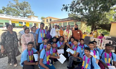 बिक्रम बाग जमा दो स्कुल के 10 छात्रों ने खेलकूद प्रतियोगिता में बाजी मारी