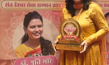 कुल्लू जिला से डा. श्रुति मोरे भारद्वाज को मिला संत इश्वर सम्मान