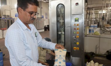 ताजा दूध, नौनिहालों के पोषण से लेकर सेना के जवानों की सेहत का ध्यान रख रहा चक्कर मिल्क प्लांट