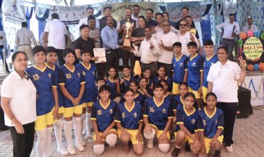 रैत में छात्राओं की राज्य स्तरीय अंडर-19 खेलकूद प्रतियोगिता का समापन