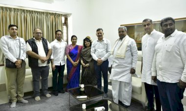 तकनीकी शिक्षा मंत्री ने कर्नाटक के मुख्यमंत्री व मंत्रियों से की भेंट