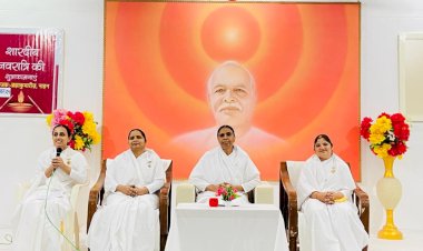 नवरात्र के अवसर पर कार्यक्रम आयोजित, आत्मिक शक्ति को जागृति करना आवश्यक