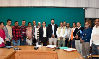 कृषि प्रौद्योगिकी प्रबंधन अभिकरण (आत्मा) की बैठक आयोजित