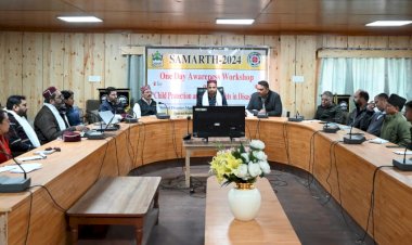 केलांग में आपदाओं और आपात स्थितियों में बाल संरक्षण और बाल अधिकारों पर  कार्यशाला आयोजित