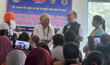 भटेड़ और पंजोत में बताई पंचायतीराज विभाग की योजनाएं