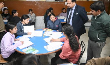 उपायुक्त ने जेएनवी ठियोग का किया औचक निरीक्षण