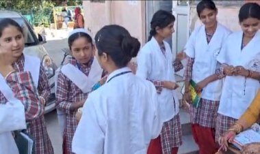 जमटा स्कूल के 28 छात्र मेडिकल कॉलेज का भ्रमण करने पहुंचे,