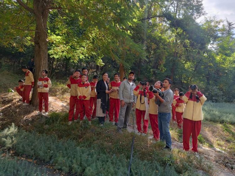 एवियन जैव विविधता कार्यक्रम से  विद्यार्थियों में पर्यावरण की जिम्मेदारी और प्रकृति के संतुलन की गहरी समझ बढ़ेगी