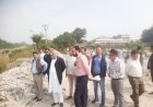 कृषि मंत्री ने मिल्क प्लांट के लिए चयनित भूमि का किया निरीक्षण