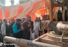 सिंचाई योजना का भूमि पूजन: किसानों को मिलेगा 169 हेक्टेयर भूमि पर सिंचाई का लाभ