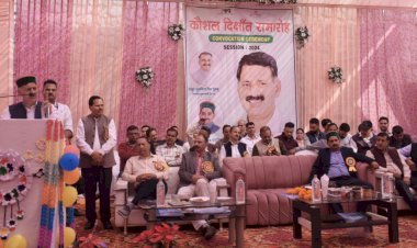 तकनीकी शिक्षा मंत्री ने आईटीआई शाहपुर के दीक्षांत समारोह में नवाज़े होनहार