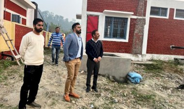 श्री चिंतपूर्णी में माता का बाग पेयजल योजना का होगा स्तरोन्नयन, उपायुक्त ने किया जल शक्ति विभाग की योजनाओं का निरीक्षण