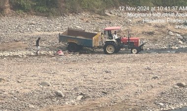 मोगीनन्द --सुकेती पुल,अवैध खनन से जड़ें हो रही है खोखली,हाई कोर्ट के आदेशों की अवहेलना जारी...