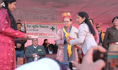 कृषि मंत्री ने लाहौल में कोल्ड स्टोर और सब्जी मंडी का किया शिलान्यास