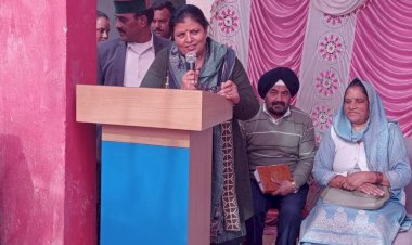 देहरा में चल रहे 300 करोड़ के विकास कार्य, बनेगा सबसे विकसित क्षेत्र: कमलेश ठाकुर