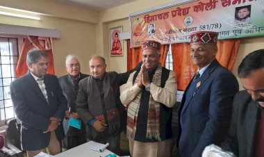 देश और प्रदेश में कोली समाज के संगठन को बनाएंगे सशक्त- विरेन्द्र कश्यप.