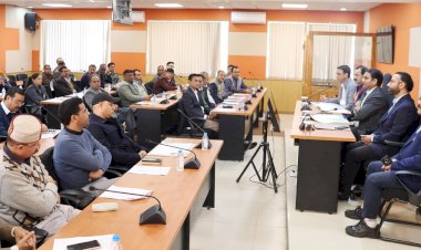 विस के शीतकालीन सत्र की तैयारियों को लेकर बैठक आयोजित