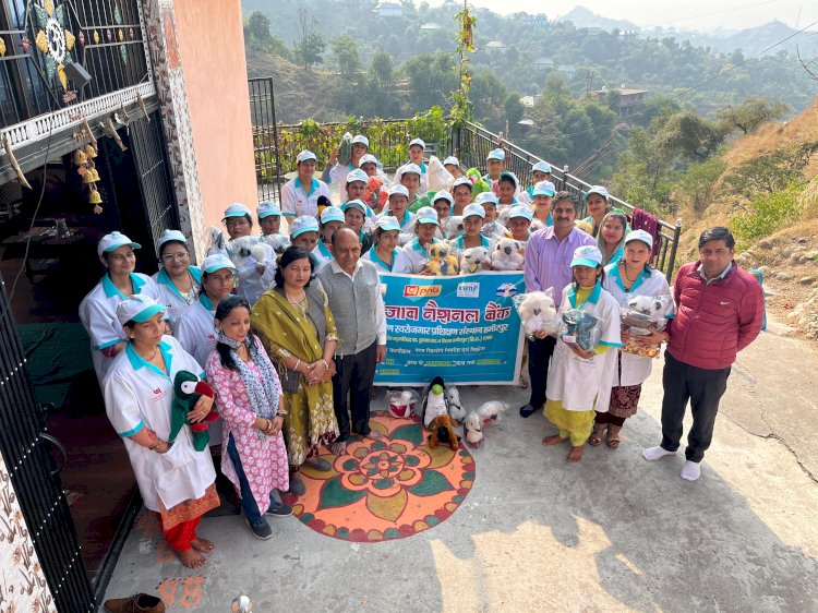 कक्कड़ की महिलाओं ने आरसेटी की मदद से सीखे खिलौने बनाने