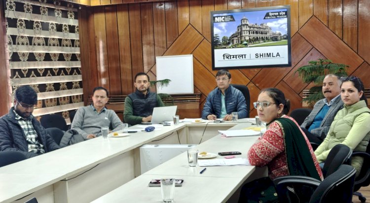 राज्य आपदा न्यूनीकरण निधि पोर्टल पर प्रशिक्षण कार्यक्रम का किया गया आयोजन